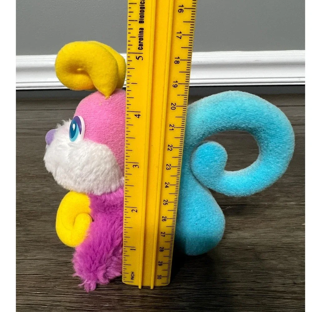 Vintage 1987 Mattel Lil' Hooks Curly Squirly Plush Stuffed Animal Toy 80s Retro